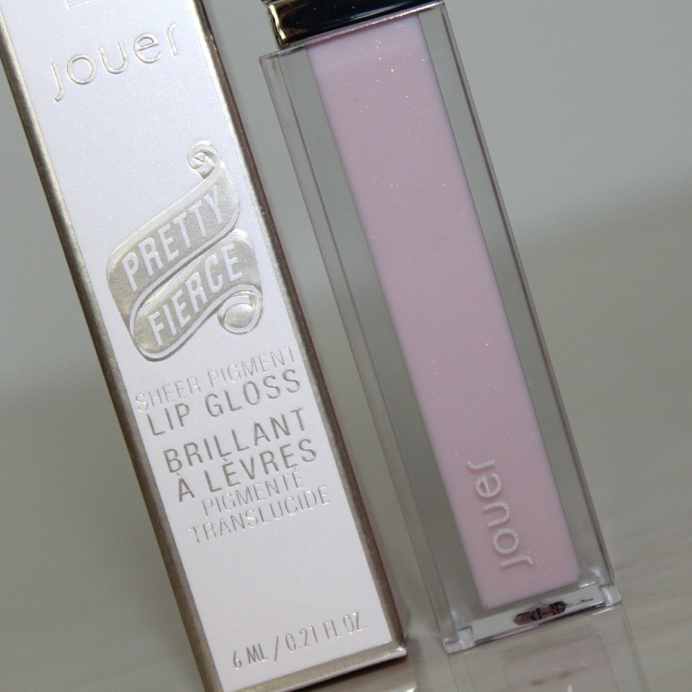 Jouer Cosmetics Champagne & Macarons Féministe Sheer Pigment Lip Gloss - Picture 8 of 16